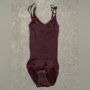Brown Shape-wear Bodysuit